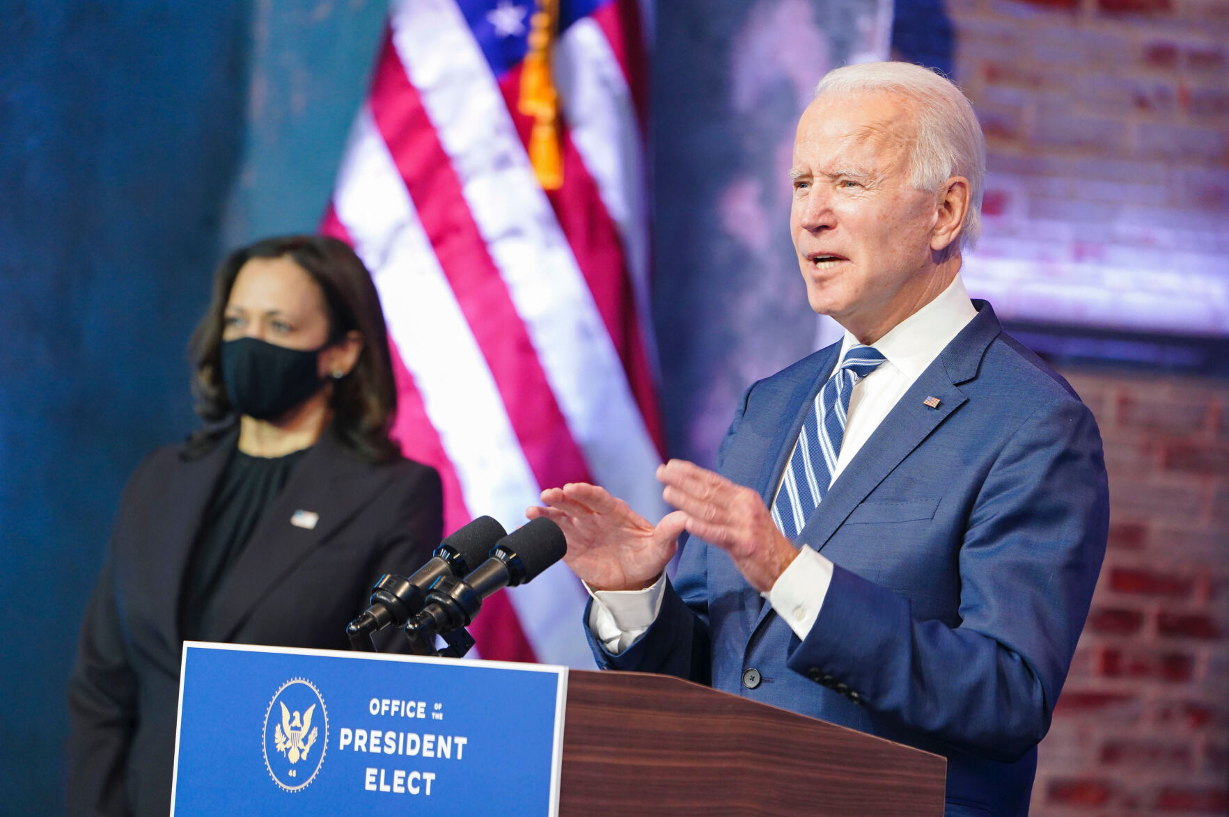 Joe Biden - Kamala Harris - Foto via Twitter Joe Biden - diciembre 23 2020